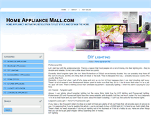 Tablet Screenshot of homeappliancemall.com